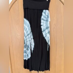Raviya NWT Tie Dye Convertible Maxi Skirt Size L